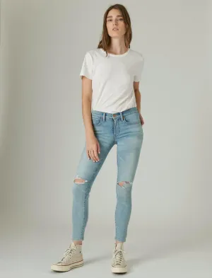 Lucky Brand Mid Rise Ava Skinny Olancha Dest Lucky Brand