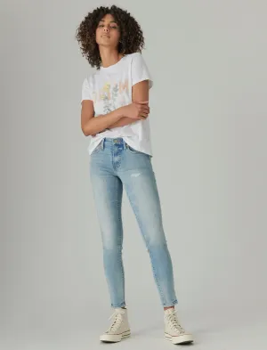 Lucky Brand Mid Rise Ava Skinny Set List Dest Lucky Brand