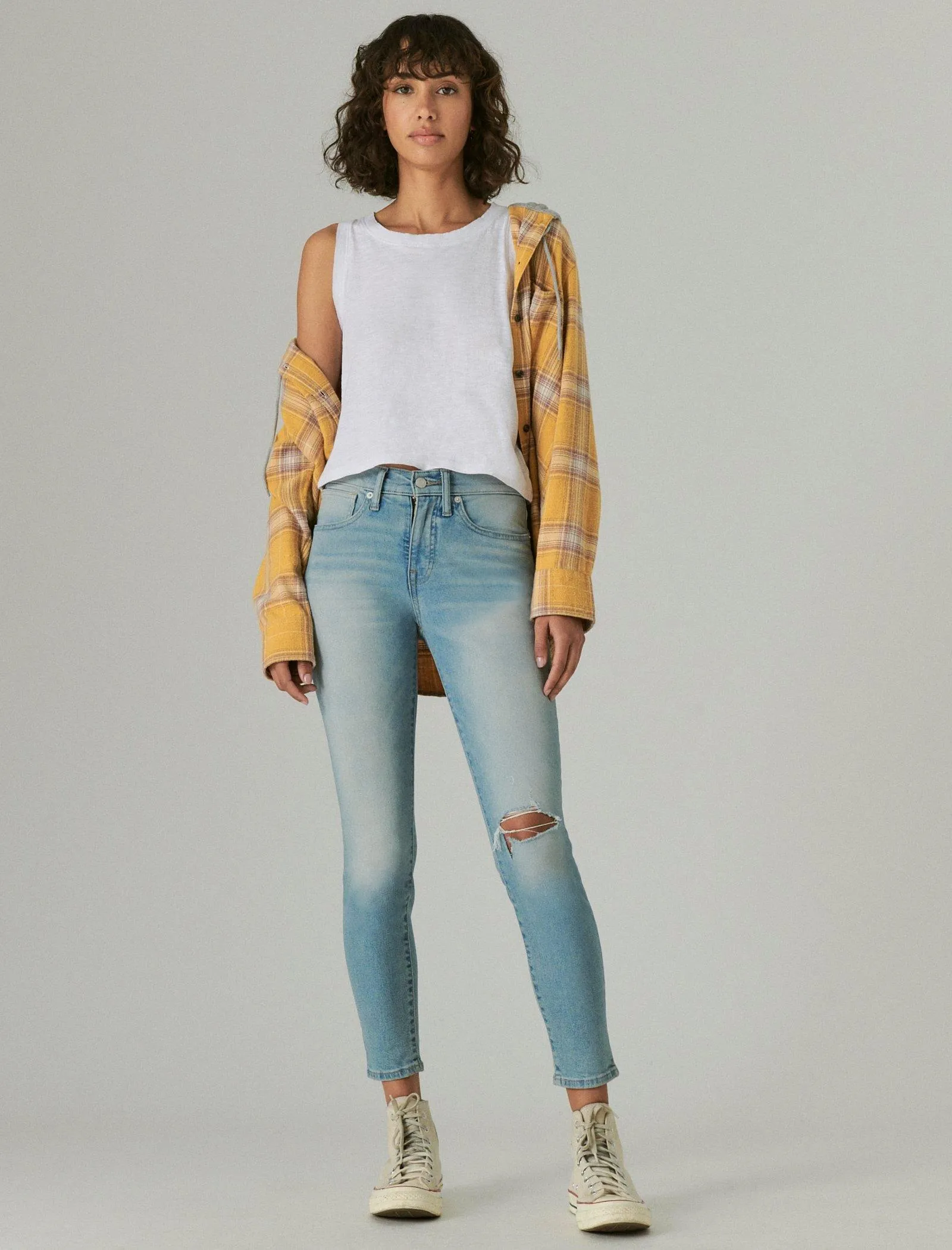 Lucky Brand Mid Rise Ava Skinny Shelley Lucky Brand