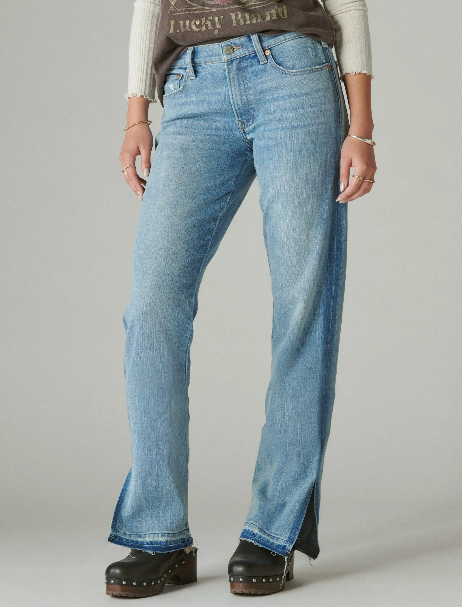 Lucky Brand Mid Rise Sweet Straight Golden Hour Lucky Brand