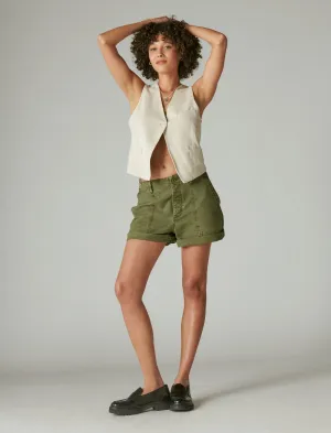 Lucky Brand Utility Pocket Short Olive Lucky Brand