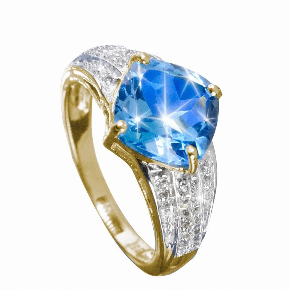Luxe Swiss Topaz Ring