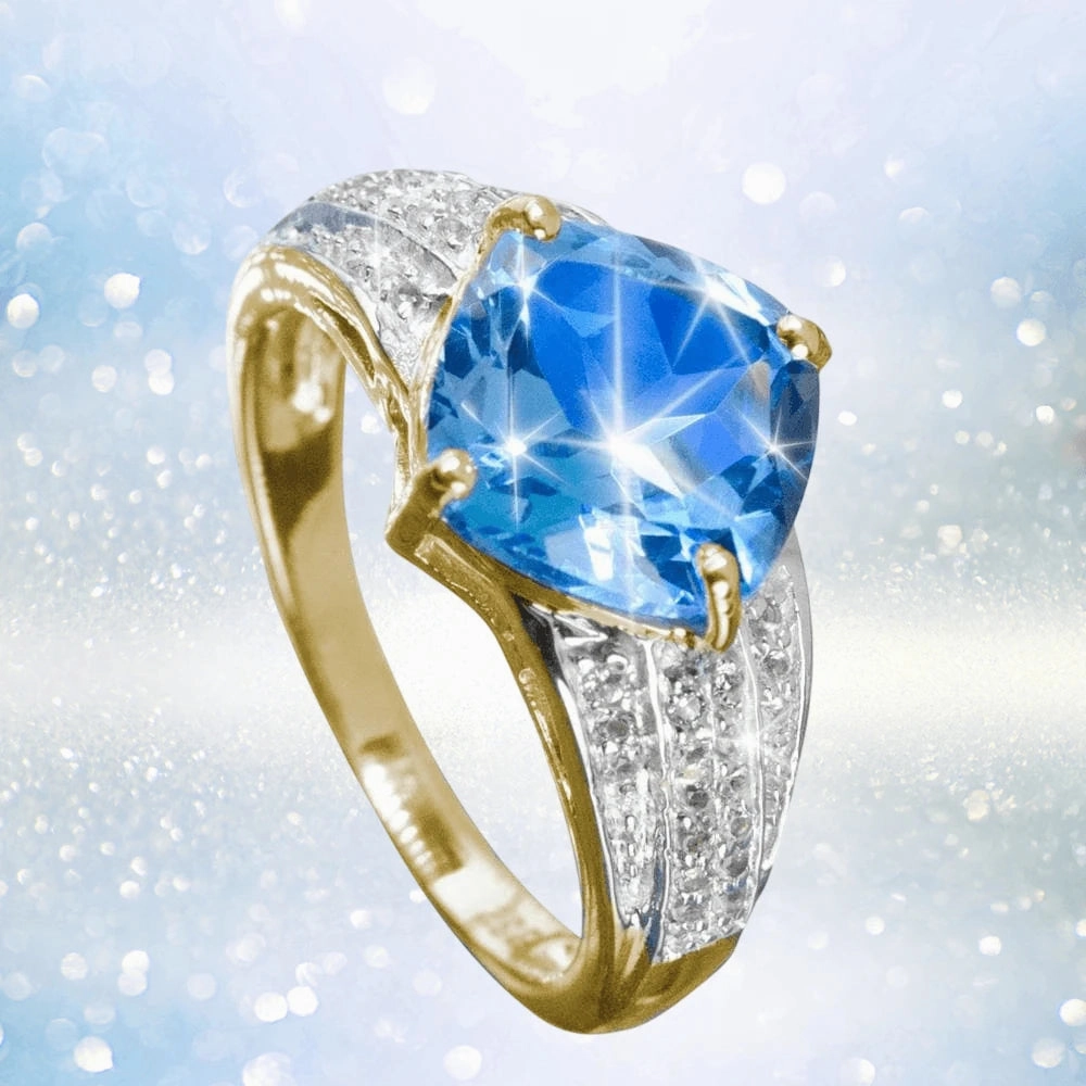 Luxe Swiss Topaz Ring
