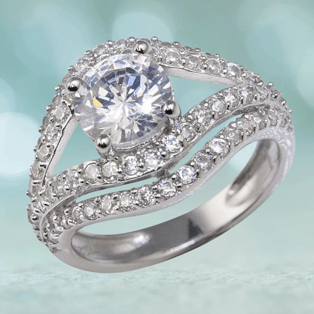 Malocchio Rhodium Ring