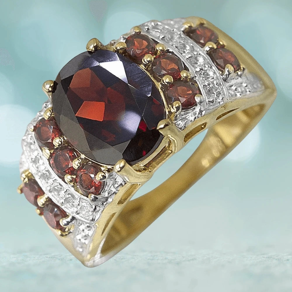 Marrakech Garnet Ring