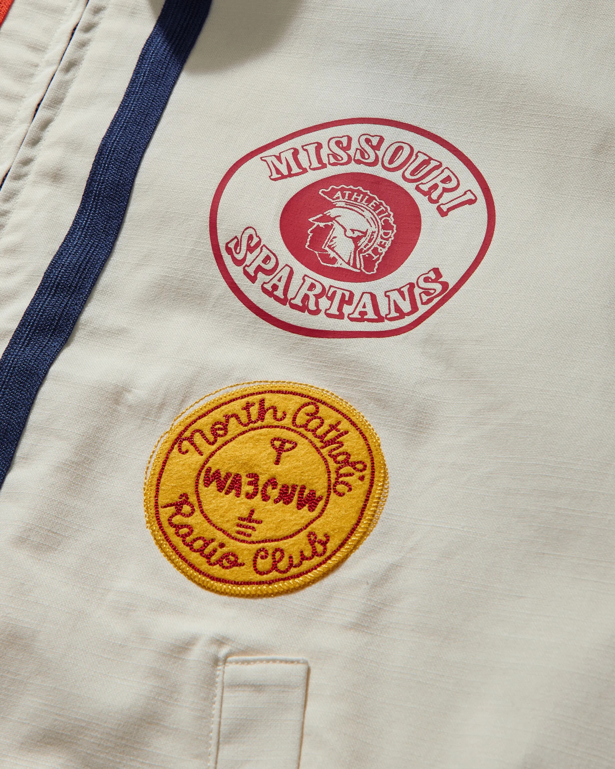 Men's 60's Campus Jacket Pearl