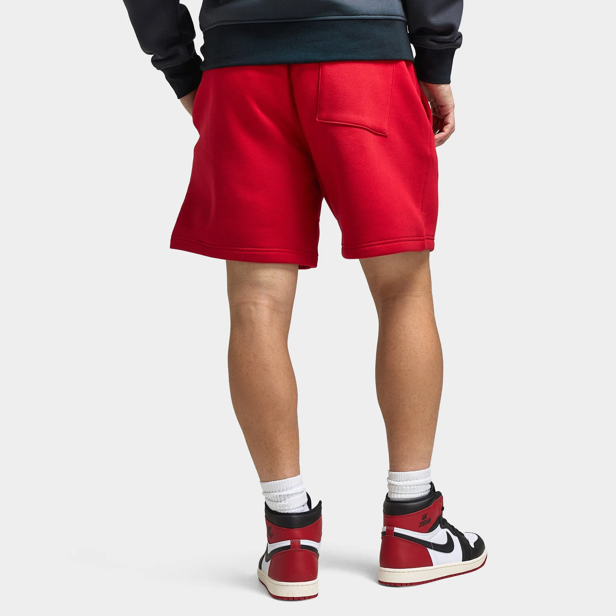 Mens Jordan Jordan Brooklyn Graphic Shorts Gym Red / Sail - Black
