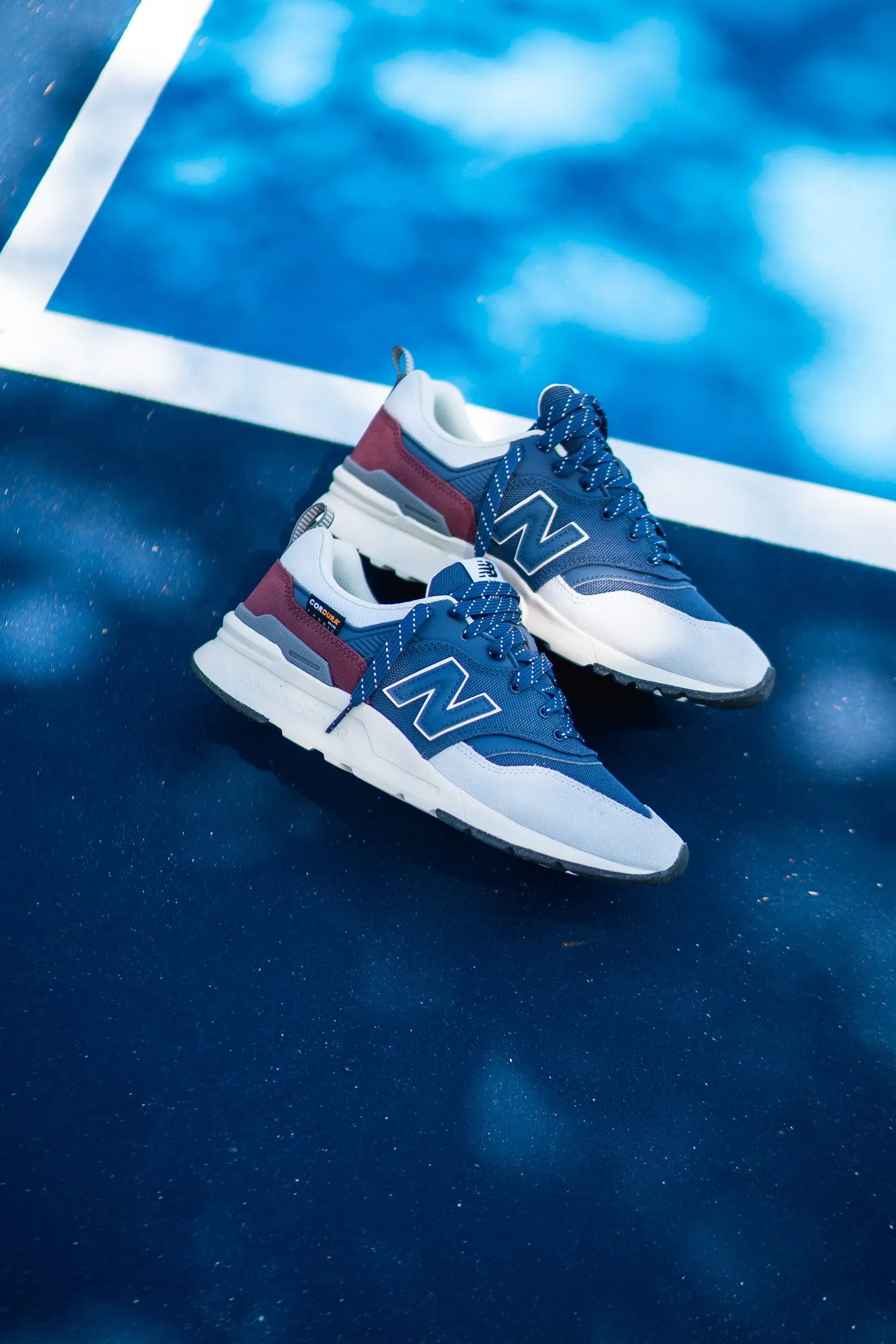 Mens New Balance 997H (Navy/Burgundy) - CM997HWK
