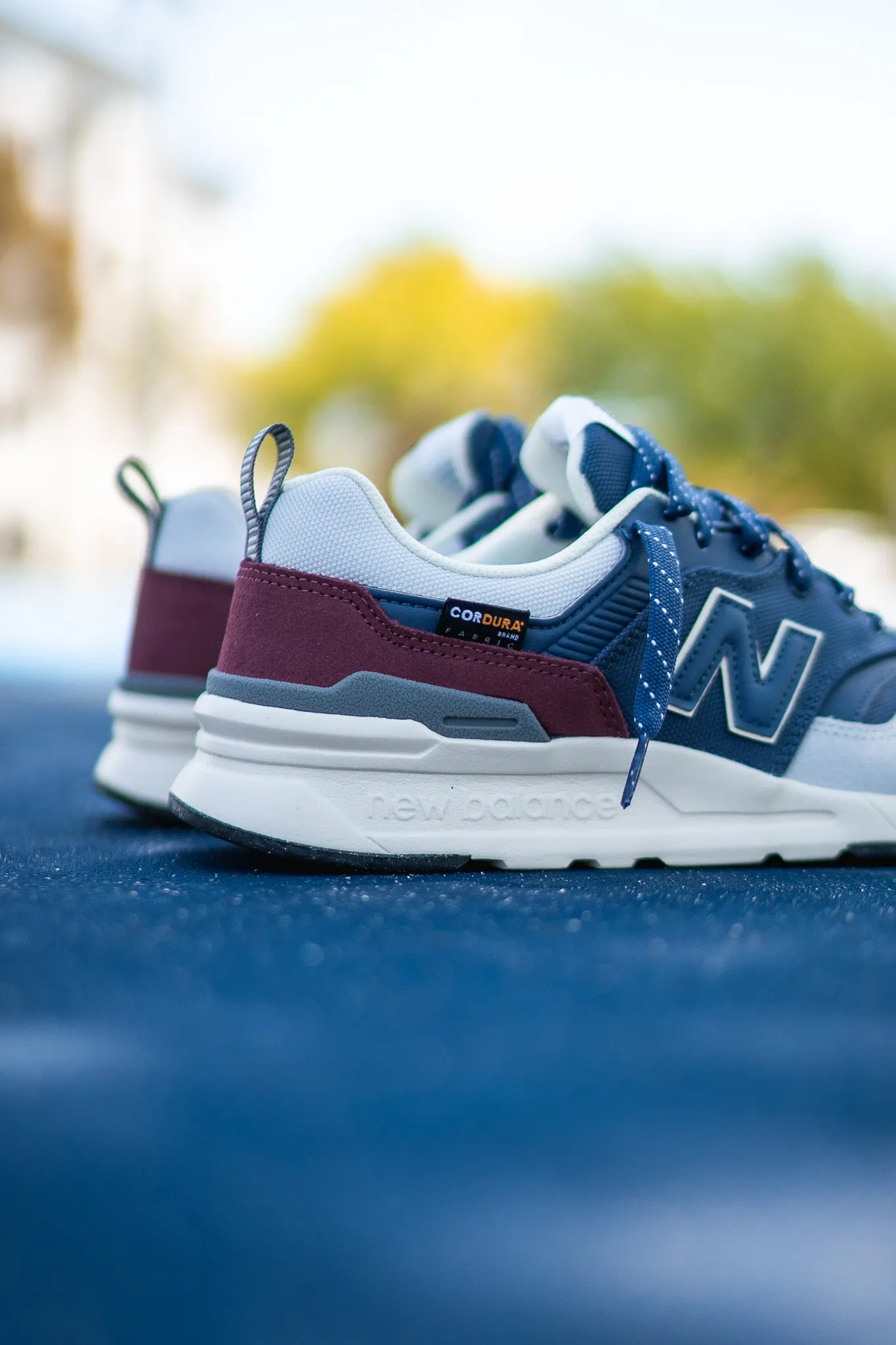 Mens New Balance 997H (Navy/Burgundy) - CM997HWK