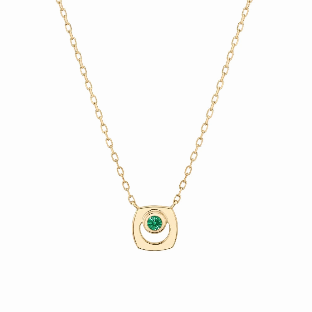 Michael M Birthstone Pendant Necklace