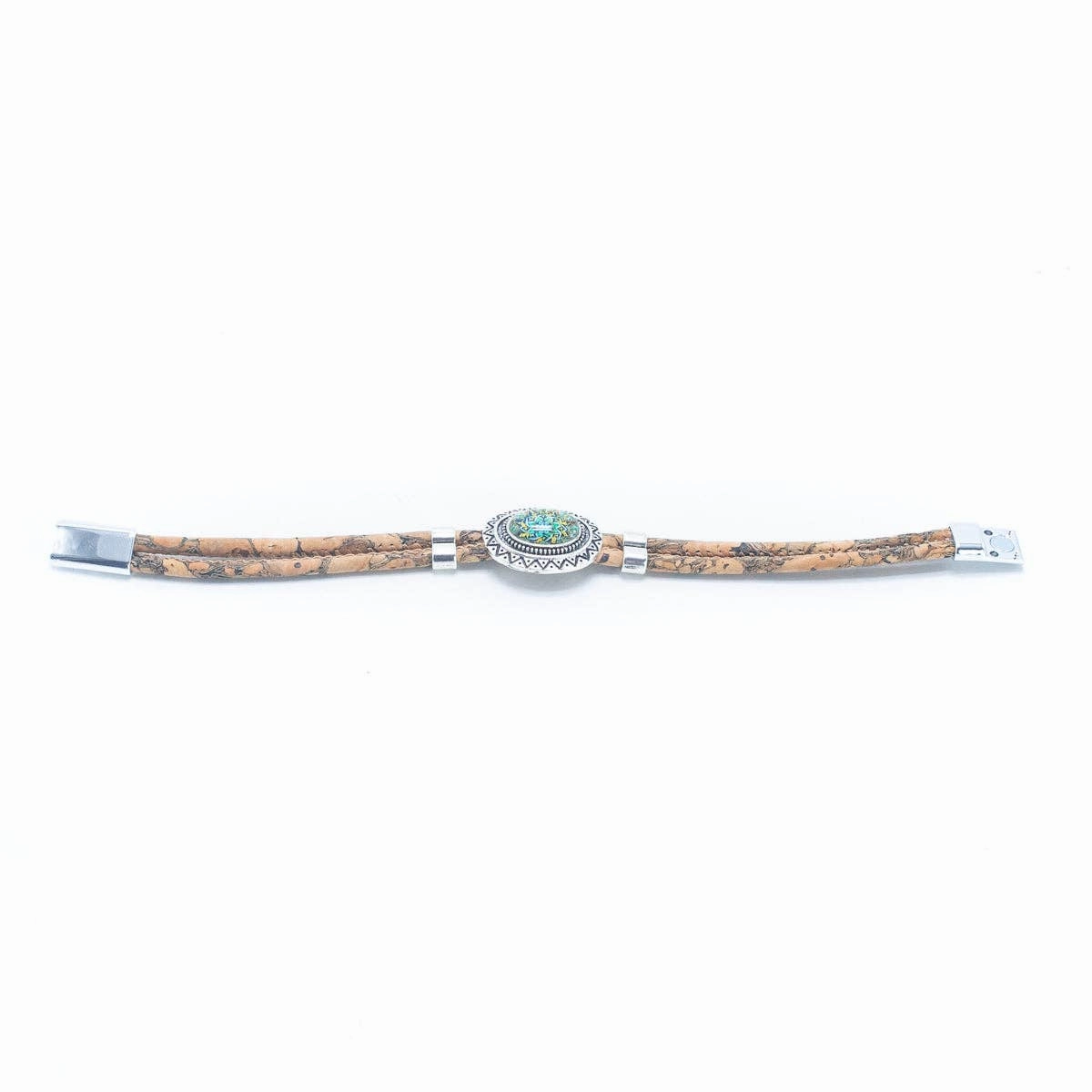 Natural Cork  Handmade Bracelet BR-188-MIX-5