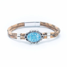 Natural Cork  Handmade Bracelet BR-507-5