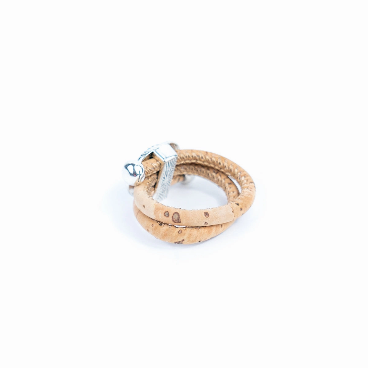 Natural cork handmade fashion ring for women RW-030-MIX-10