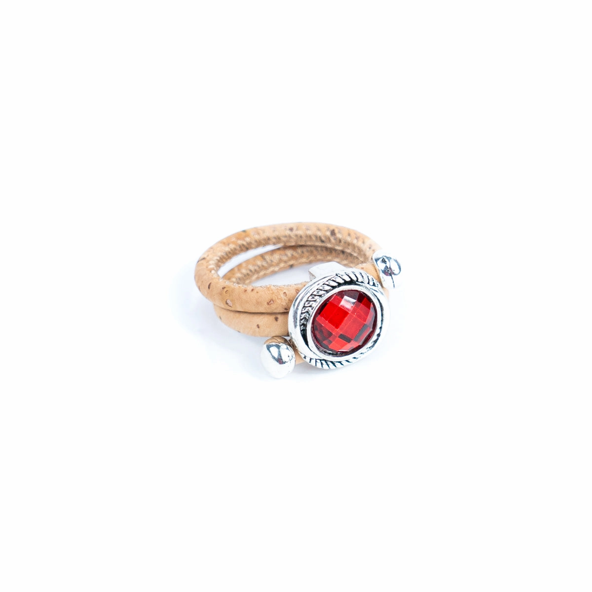 Natural cork handmade fashion ring for women RW-030-MIX-10