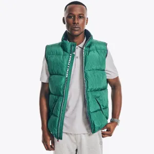 Nautica Men's Competition Sustainably Crafted Tempasphere Vest Cosmic Fern Nautica