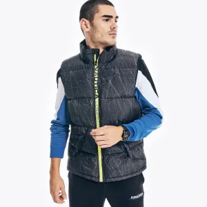 Nautica Men's Competition Sustainably Crafted Tempasphere Vest True Black Nautica