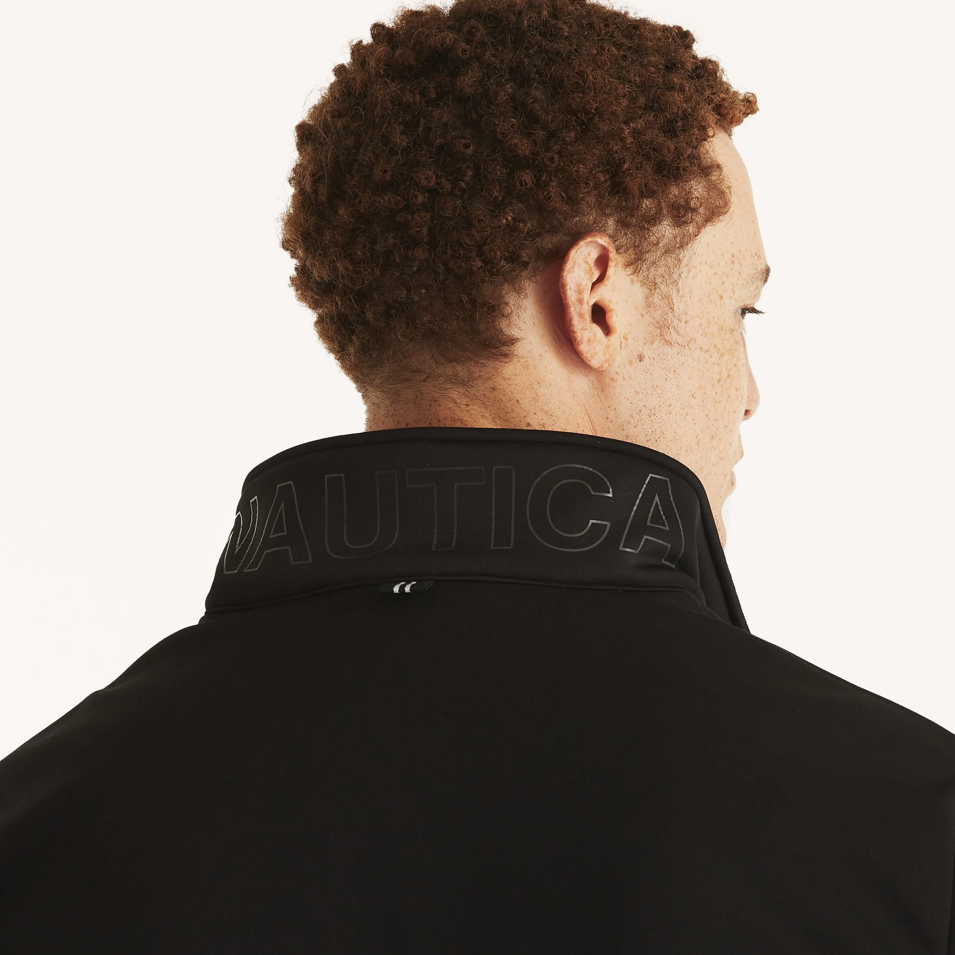 Nautica Mens Mixed Media Jacket Nautica Clothing