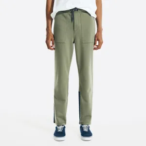 Nautica Men's Nautica Jeans Co. Colorblock Knit Pant Hillside Olive Nautica
