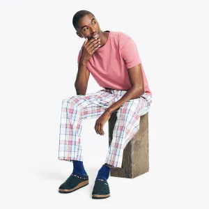 Nautica Men's Plaid Pajama Pant Set Shore Rose Nautica