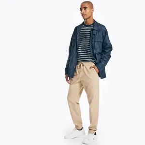 Nautica Men's Slim Fit Ripstop Jogger Military Tan Nautica