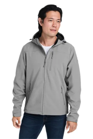 Nautica Mens Wavestorm Wind & Water Resistant Full Zip Hooded Jacket - Graphite Grey  BEST on sale Clothing Nautica