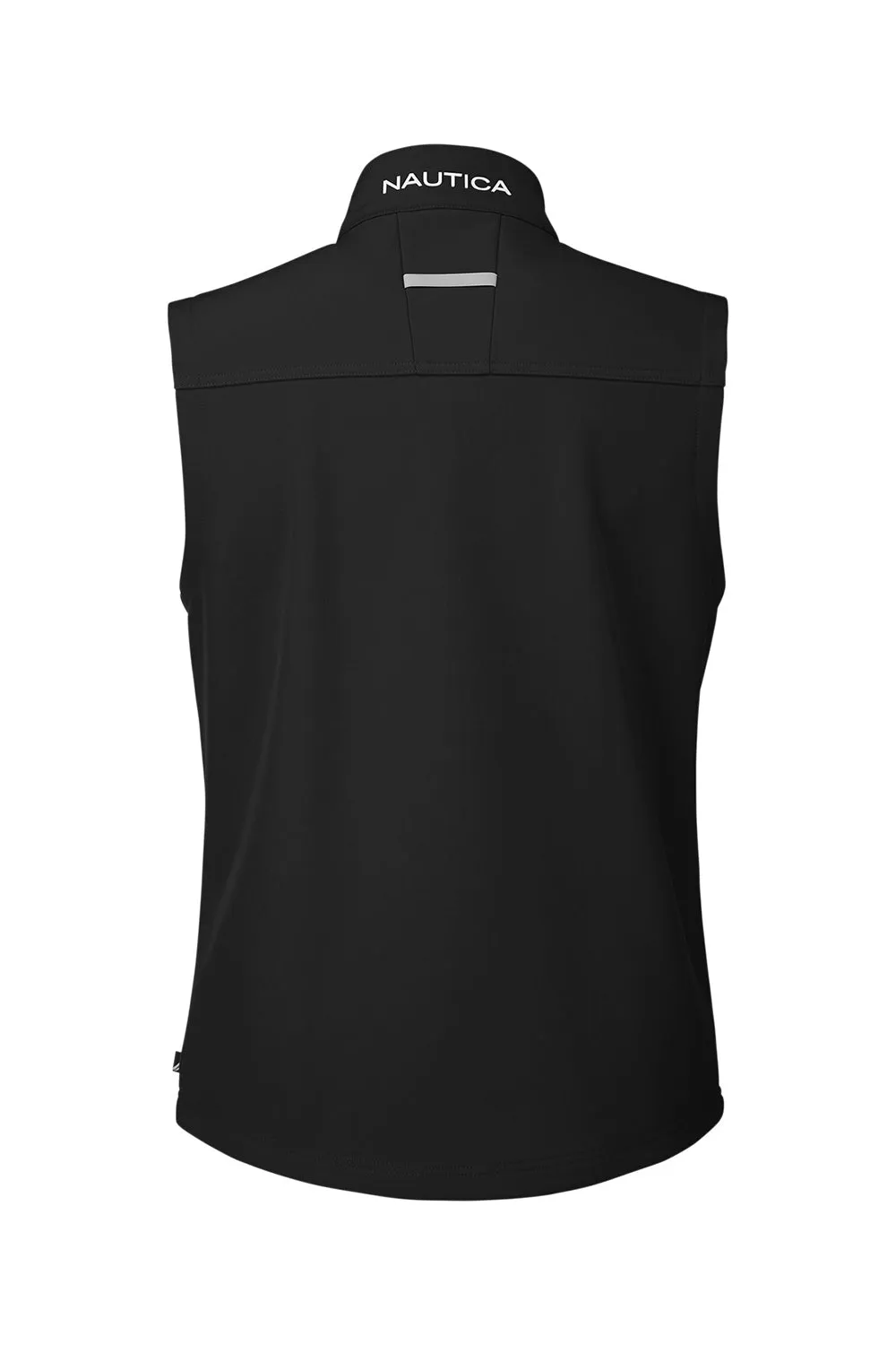 Nautica Mens Wavestorm Wind & Water Resistant Full Zip Vest - Black  BEST on sale Clothing Nautica