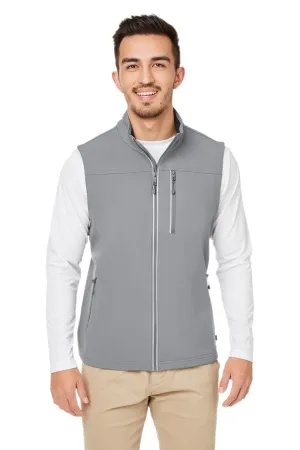 Nautica Mens Wavestorm Wind & Water Resistant Full Zip Vest - Graphite Grey