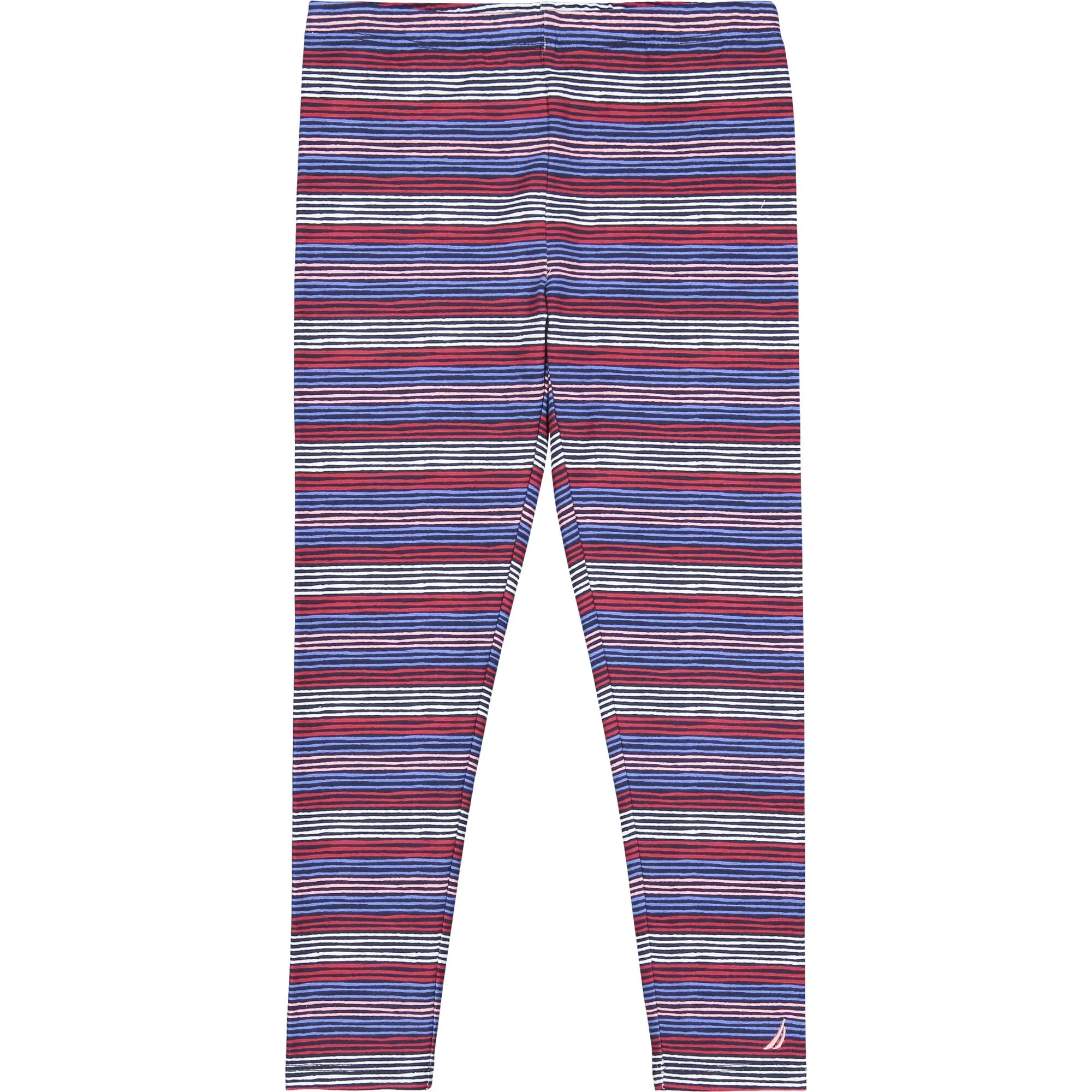 Nautica Toddler Girls' Wave-Striped Legging (2T-4T) Navy Nautica