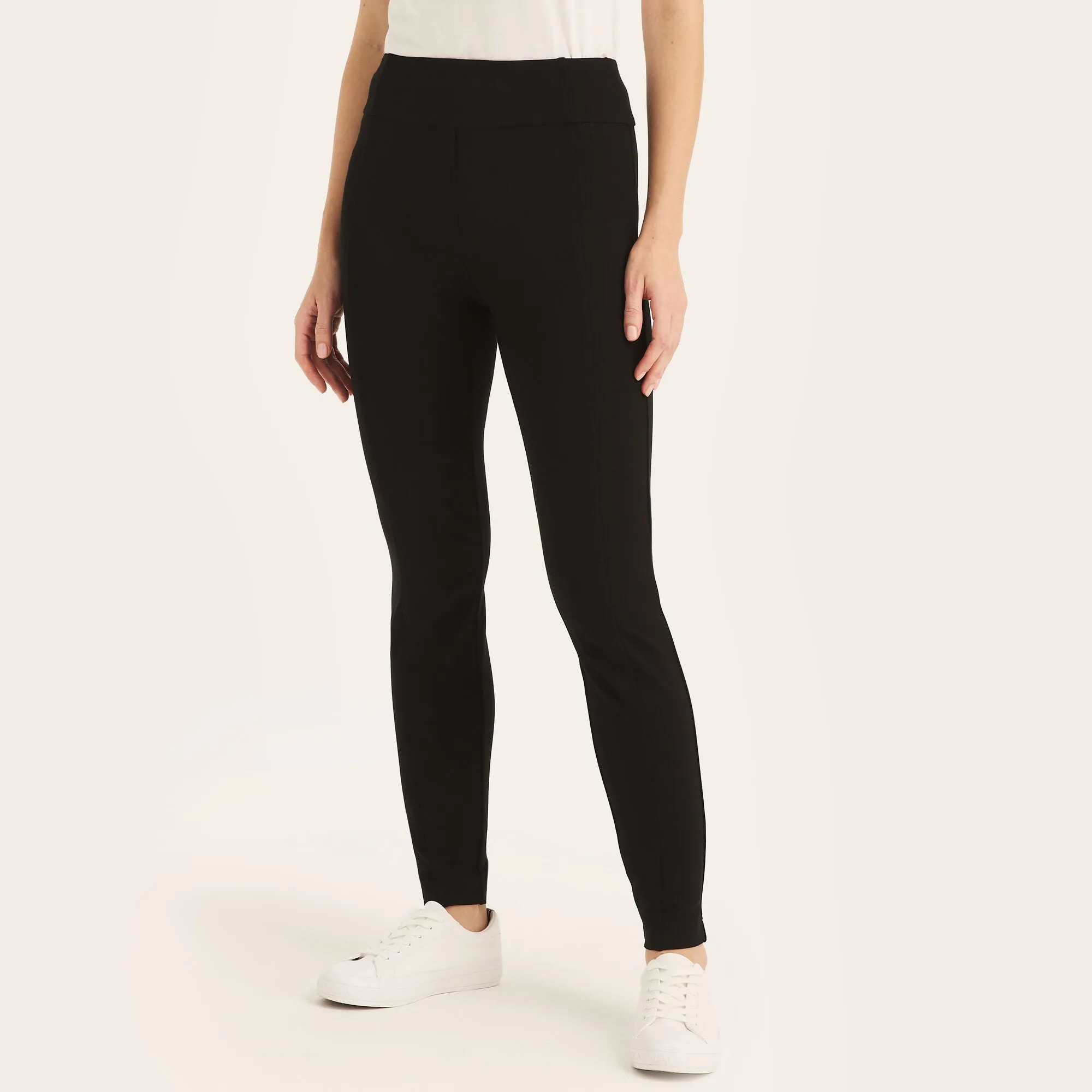 Nautica Women's Stretch Pull-On Pant True Black Nautica