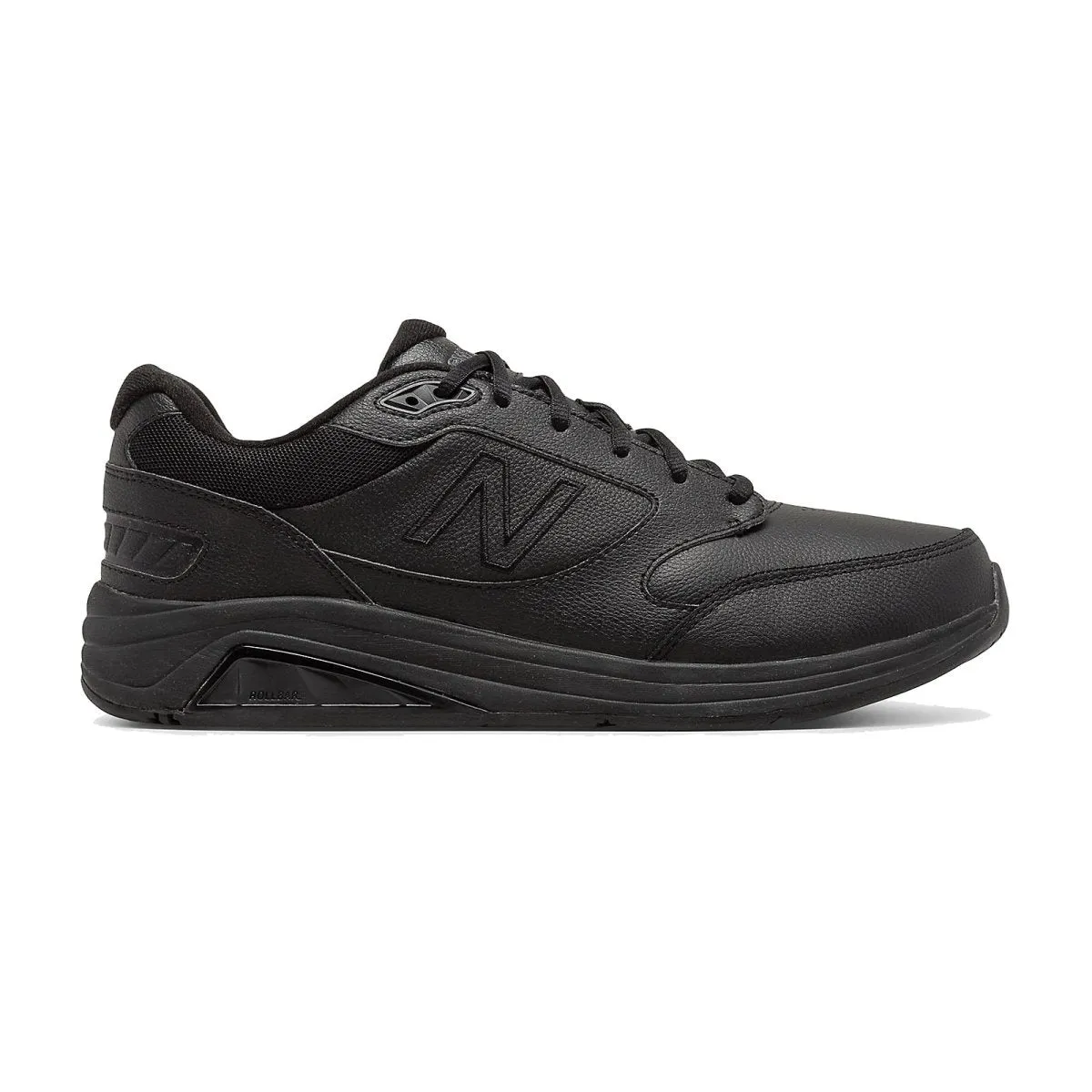 New Balance Men's MW928BK Black Leather New Balance Shoes