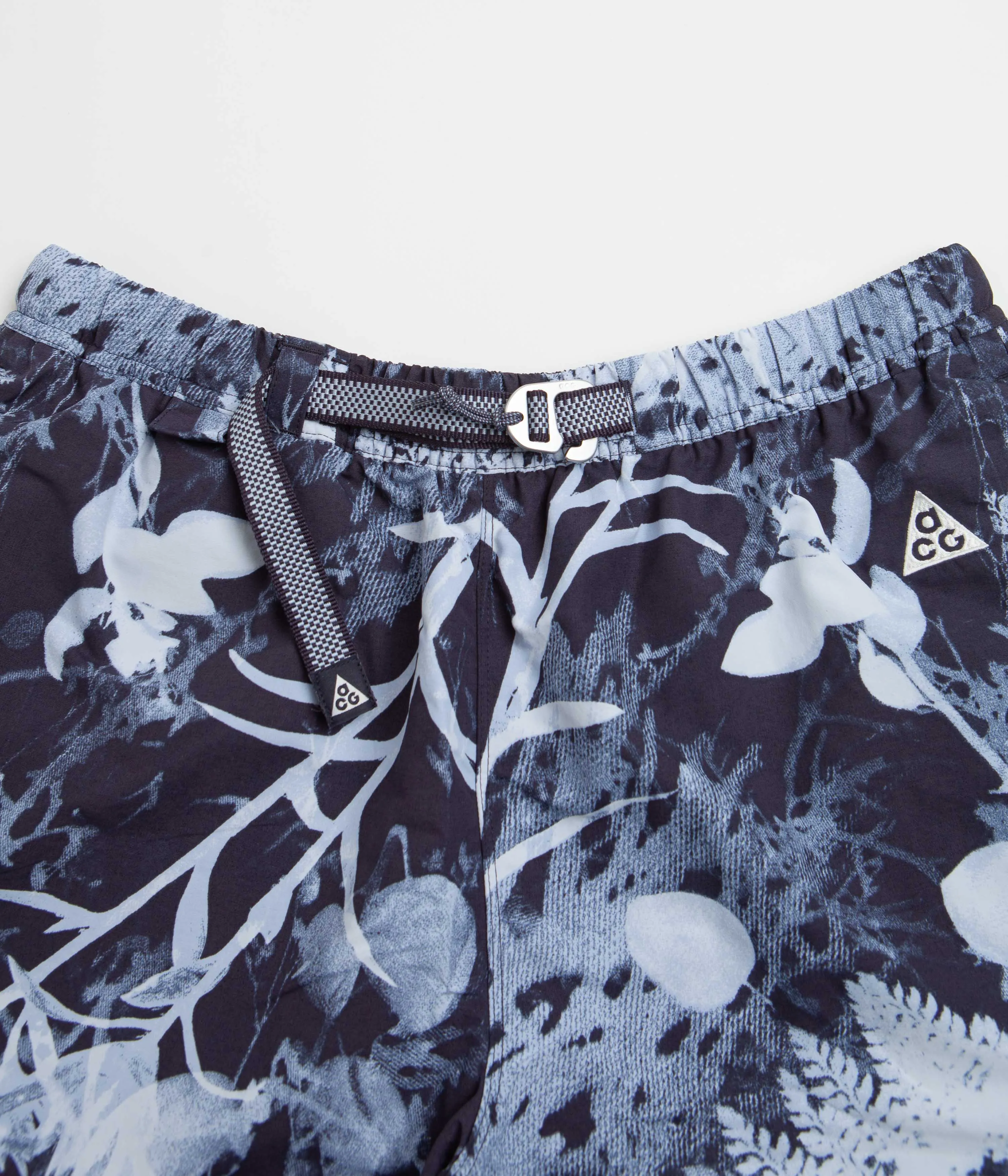 Nike ACG All Over Print Trail Shorts - Gridiron / Cobalt Bliss / Summit White Nike ACG Outdoor Clothing
