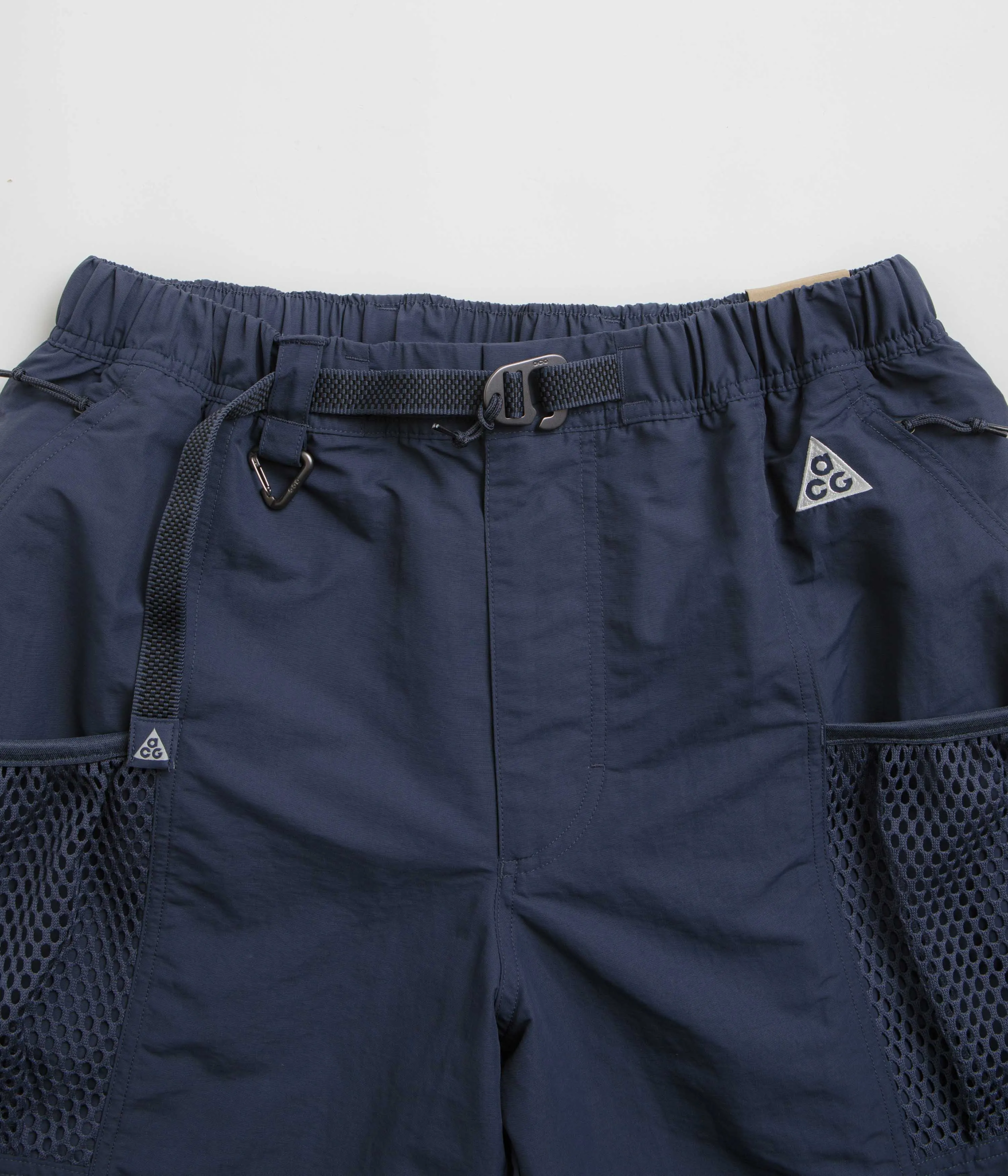 Nike ACG Snowgrass Cargo Shorts - Thunder Blue / Summit White Nike ACG Outdoor Clothing