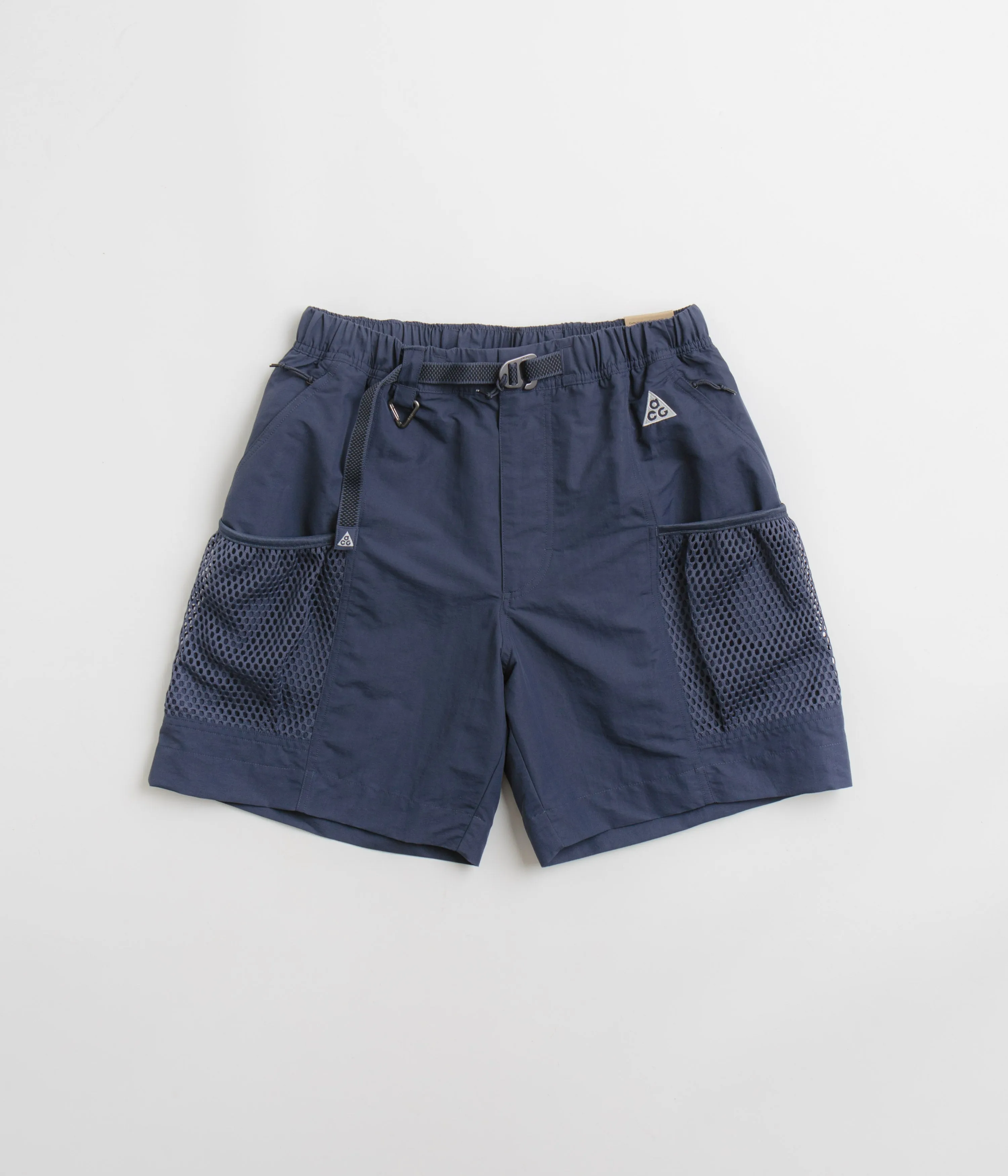 Nike ACG Snowgrass Cargo Shorts - Thunder Blue / Summit White Nike ACG Outdoor Clothing