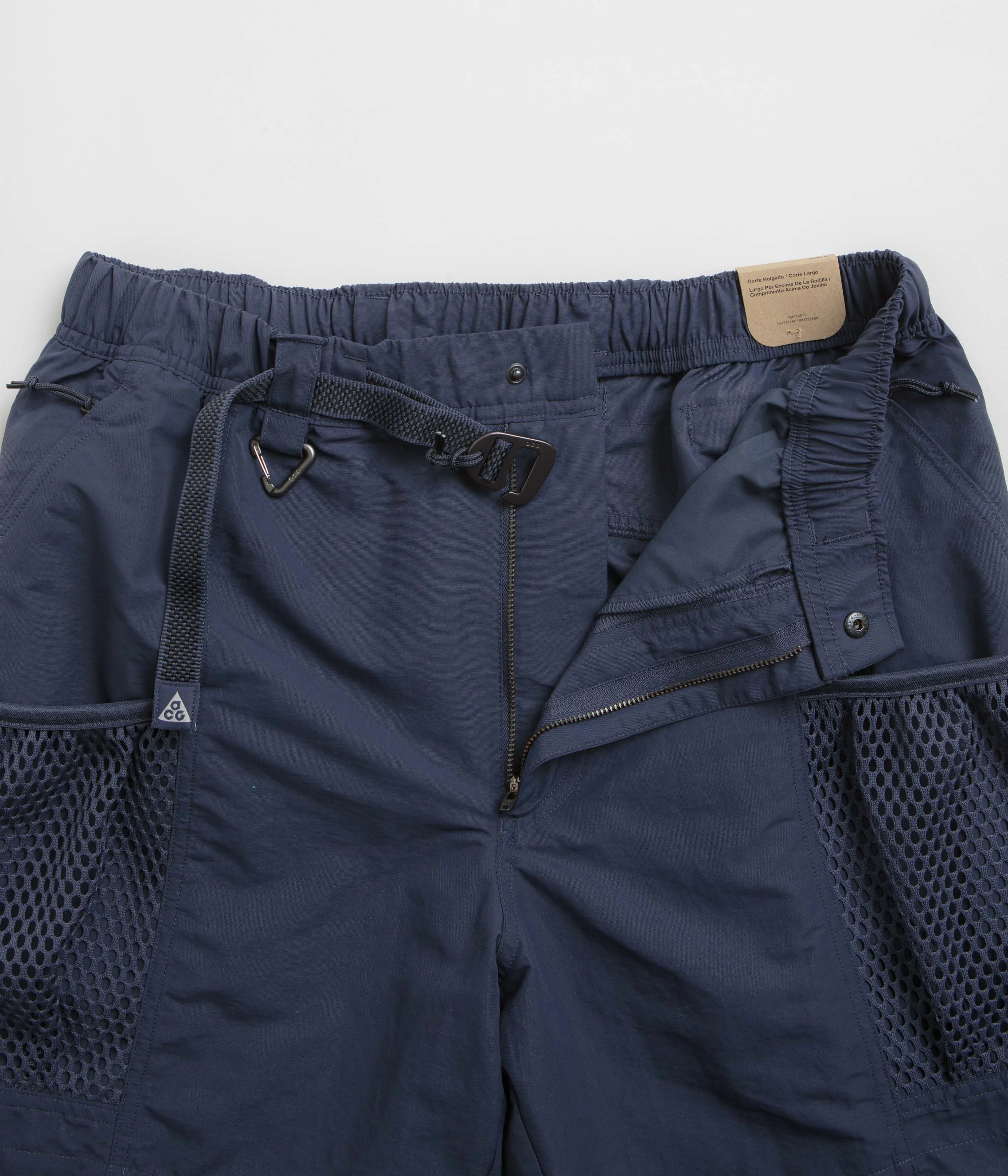 Nike ACG Snowgrass Cargo Shorts - Thunder Blue / Summit White Nike ACG Outdoor Clothing