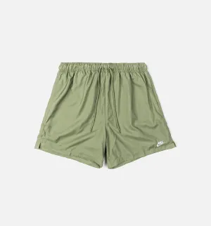 Nike Clothing Club Woven Flow Mens Shorts - Oil Green/White