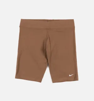 Nike Clothing NSW Classics High Waisted Biker Womens Shorts - Brown