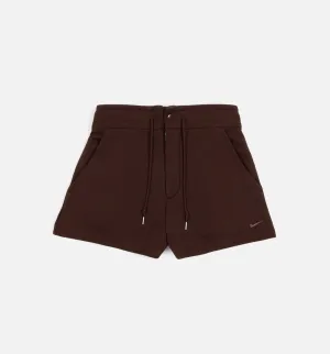 Nike Clothing NSW Club Fleece Womens Shorts - Brown