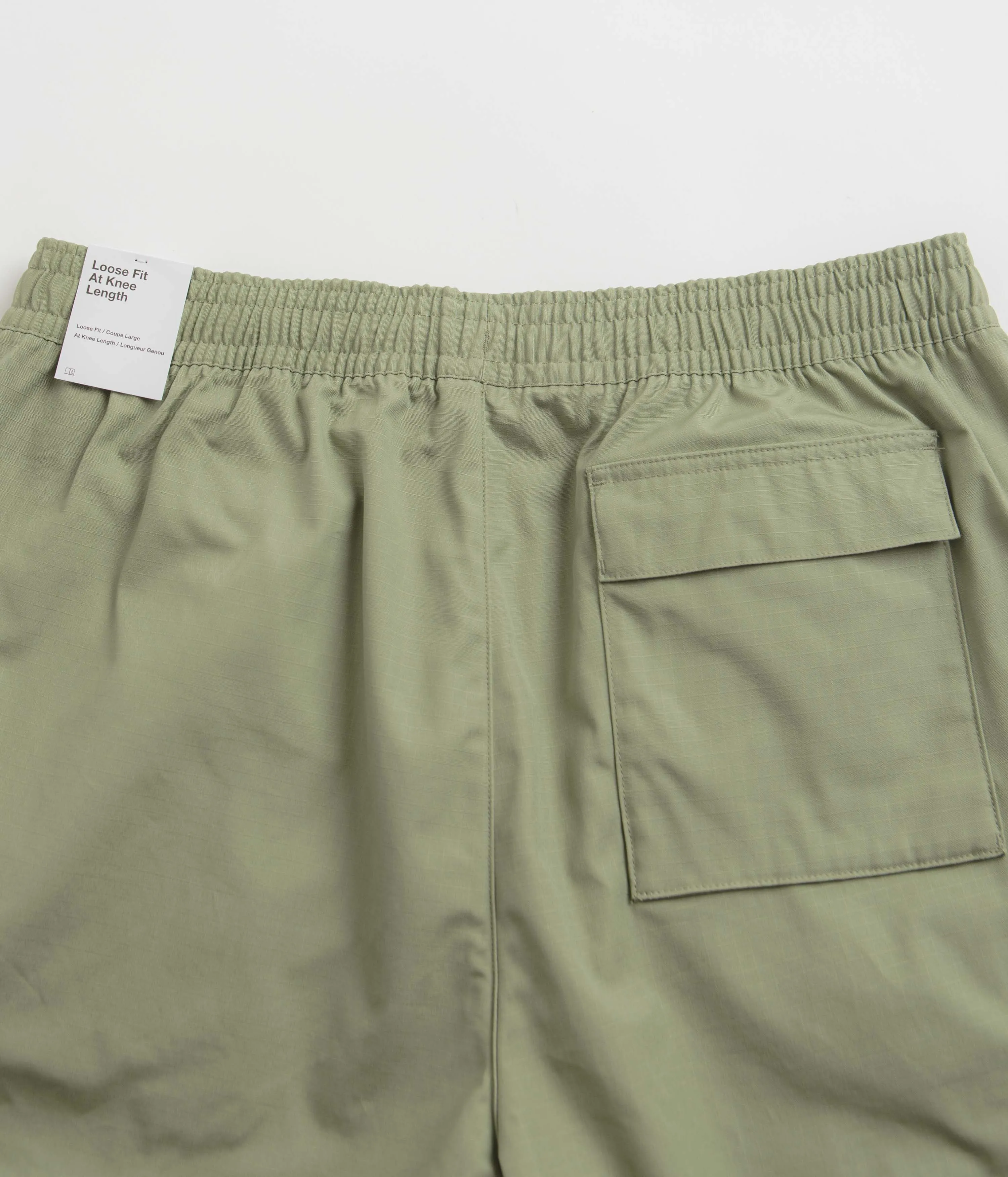 Nike Club Cargo Shorts - Oil Green / White Nike Sportswears
