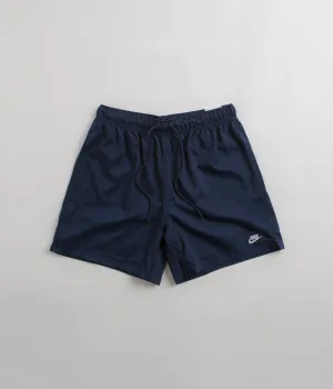 Nike Club Woven Flow Shorts - Midnight Navy / White Nike Sportswears