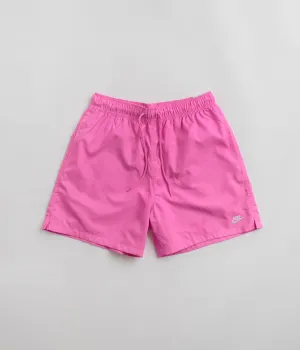 Nike Club Woven Flow Shorts - Playful Pink / White Nike Sportswears