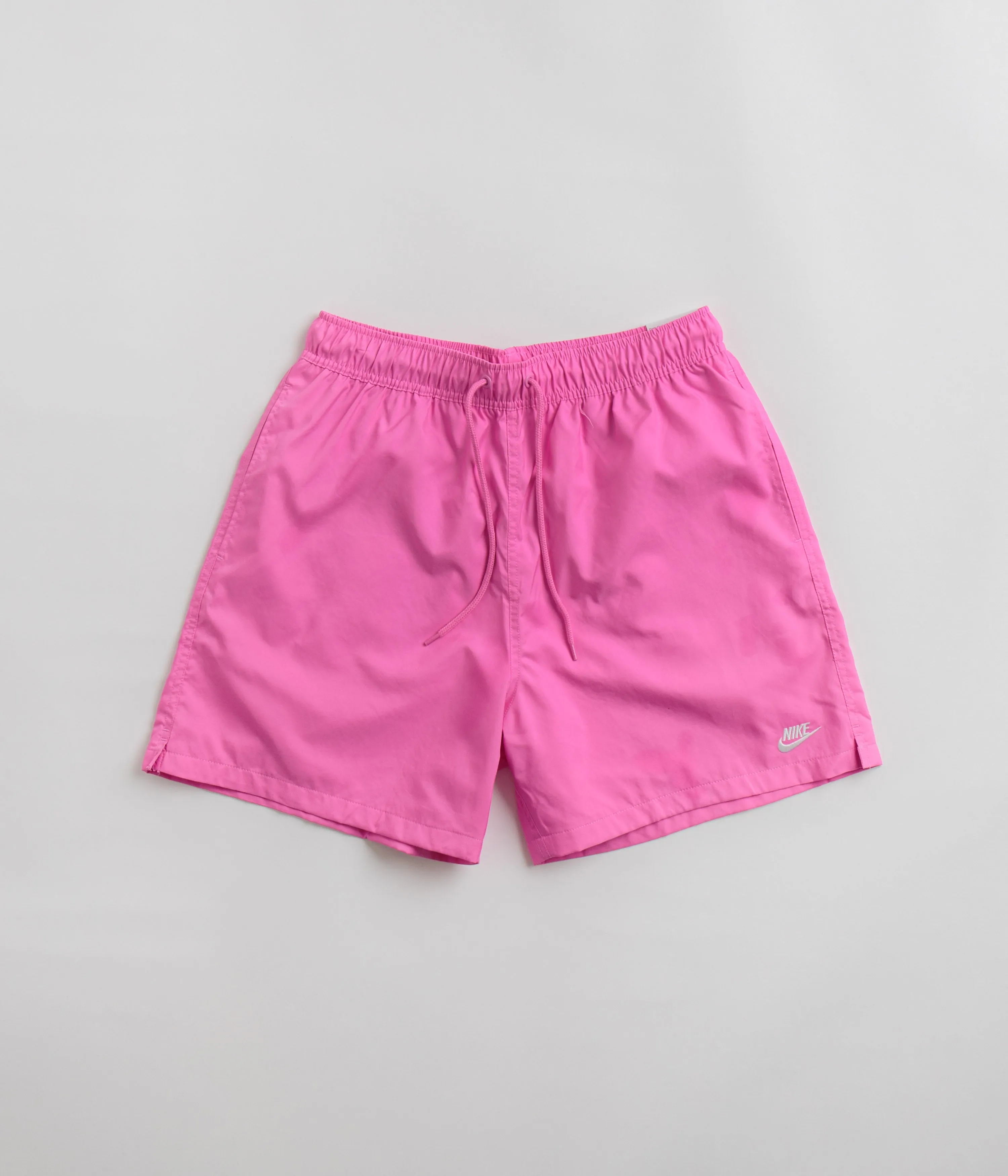 Nike Club Woven Flow Shorts - Playful Pink / White Nike Sportswears