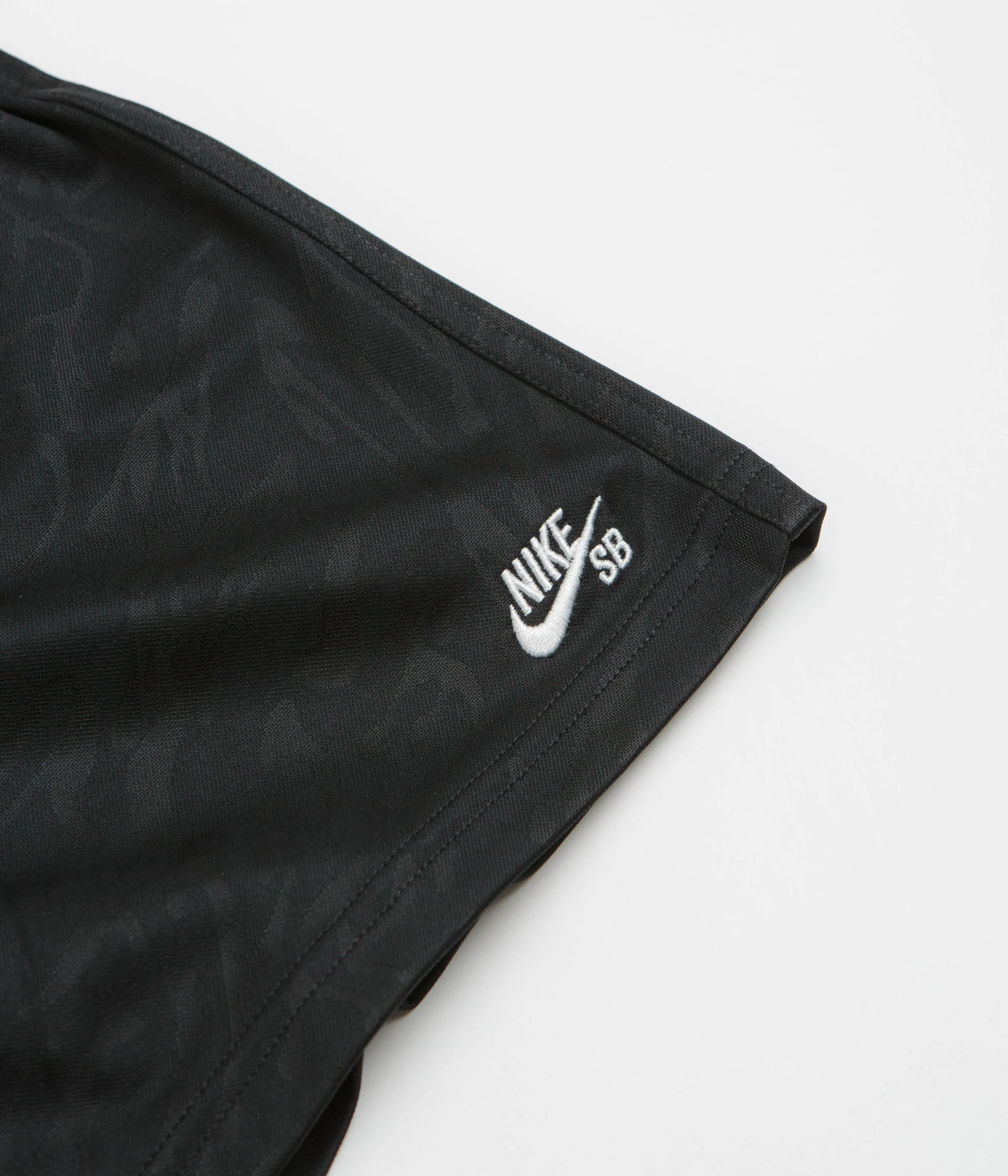 Nike SB Jacquard Sport Shorts - Black / White Nike SB Clothing