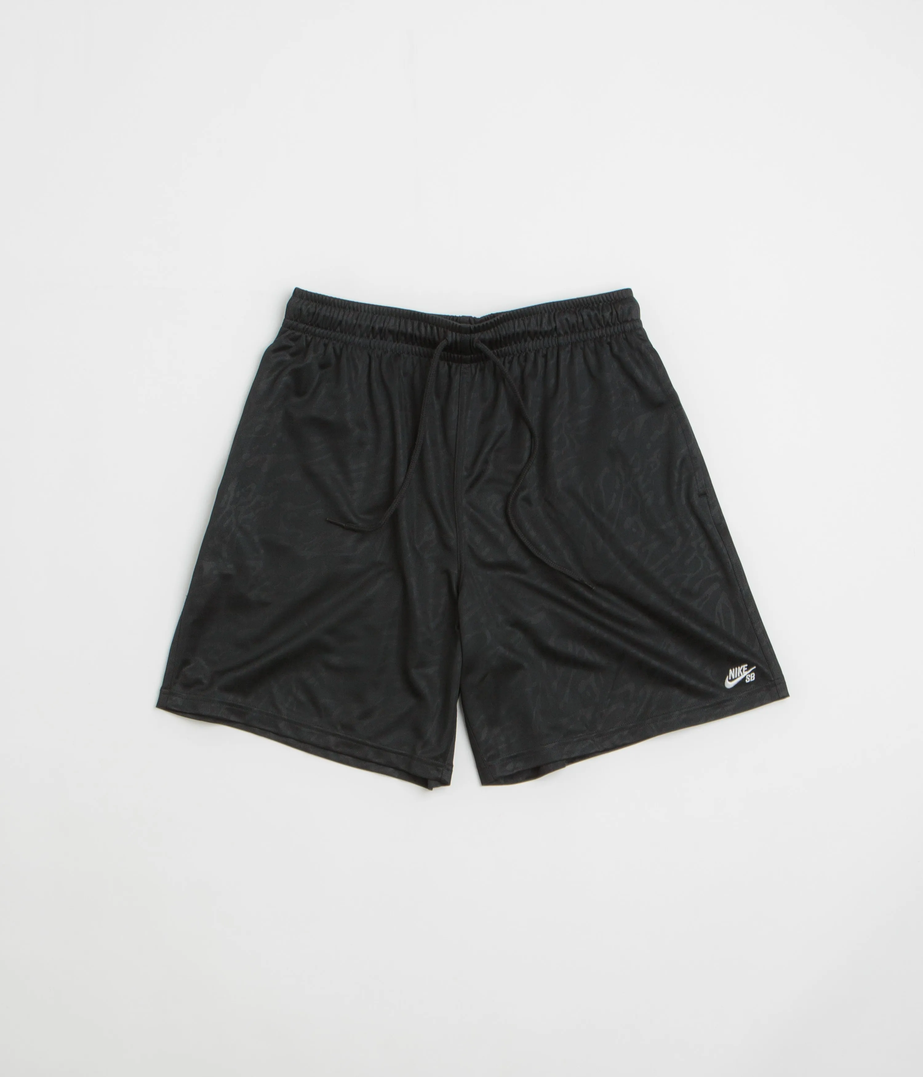 Nike SB Jacquard Sport Shorts - Black / White Nike SB Clothing