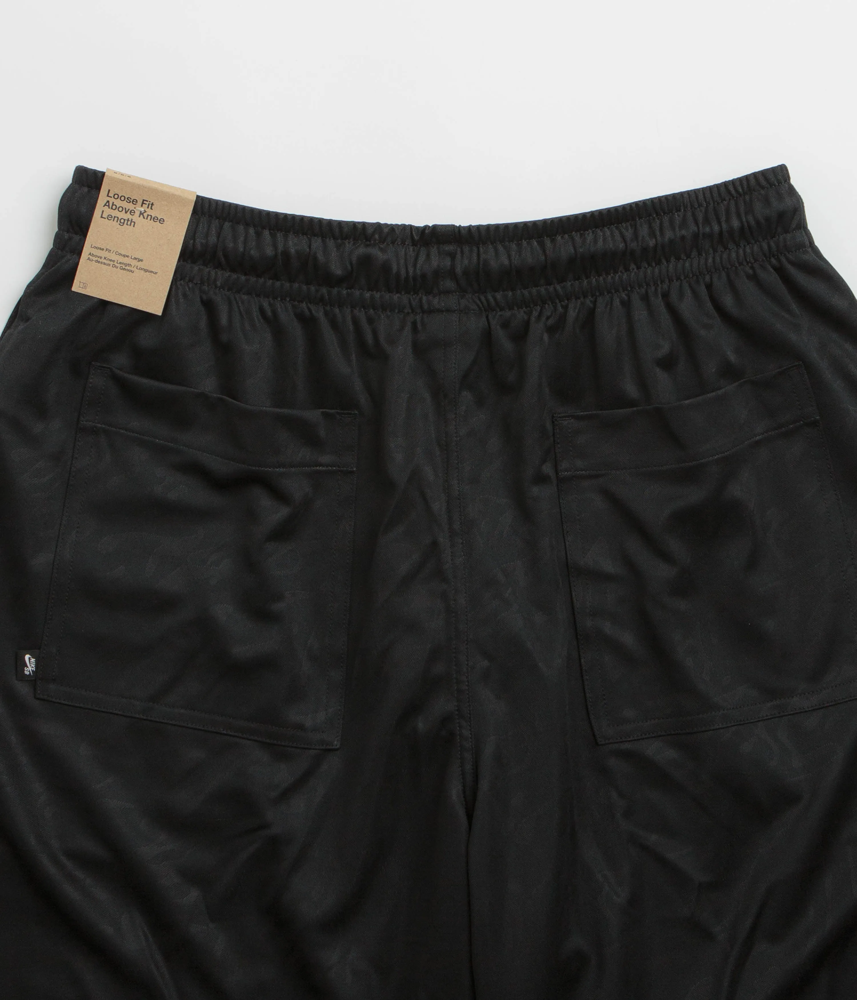 Nike SB Jacquard Sport Shorts - Black / White Nike SB Clothing
