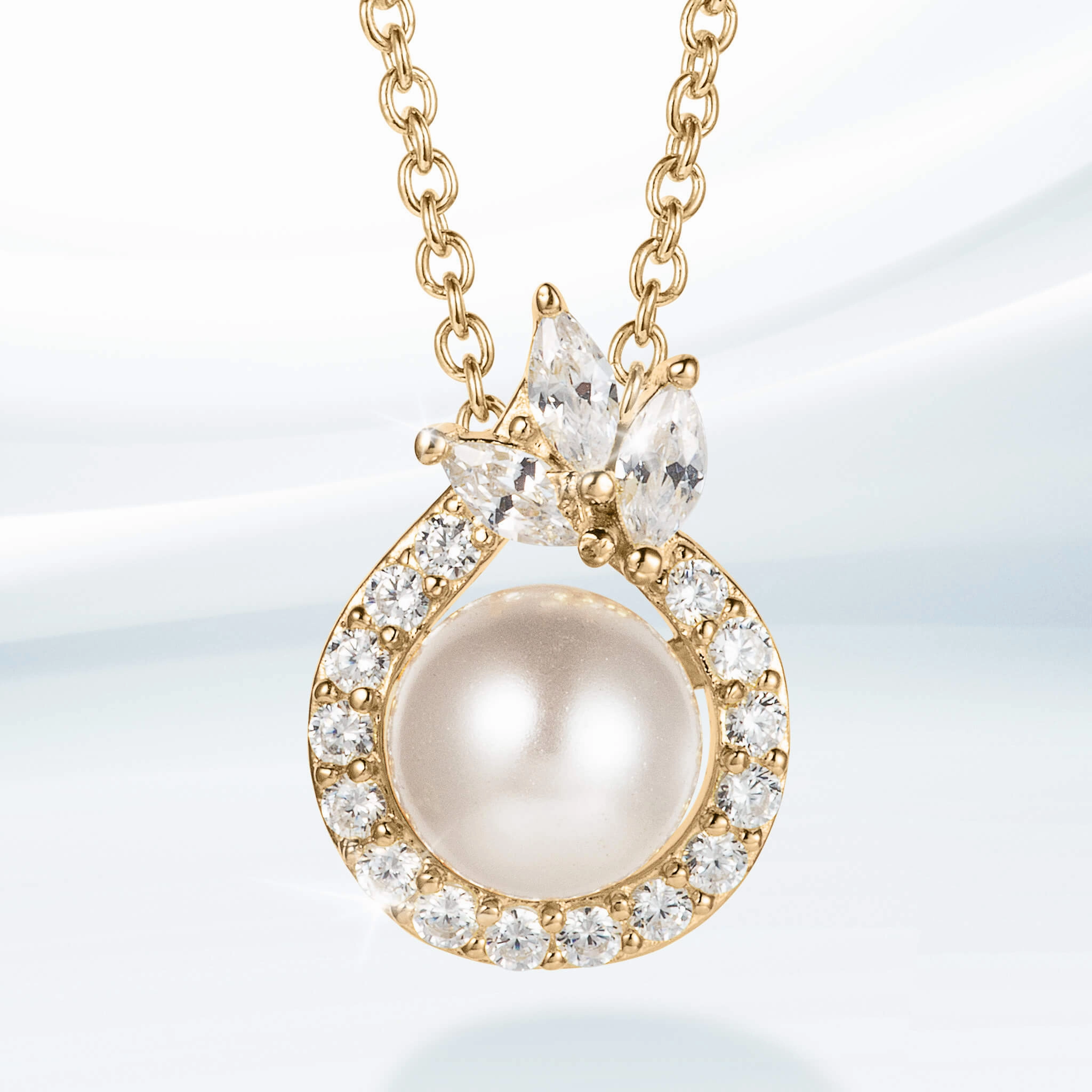 Oceans Moonlight Pearl Pendant