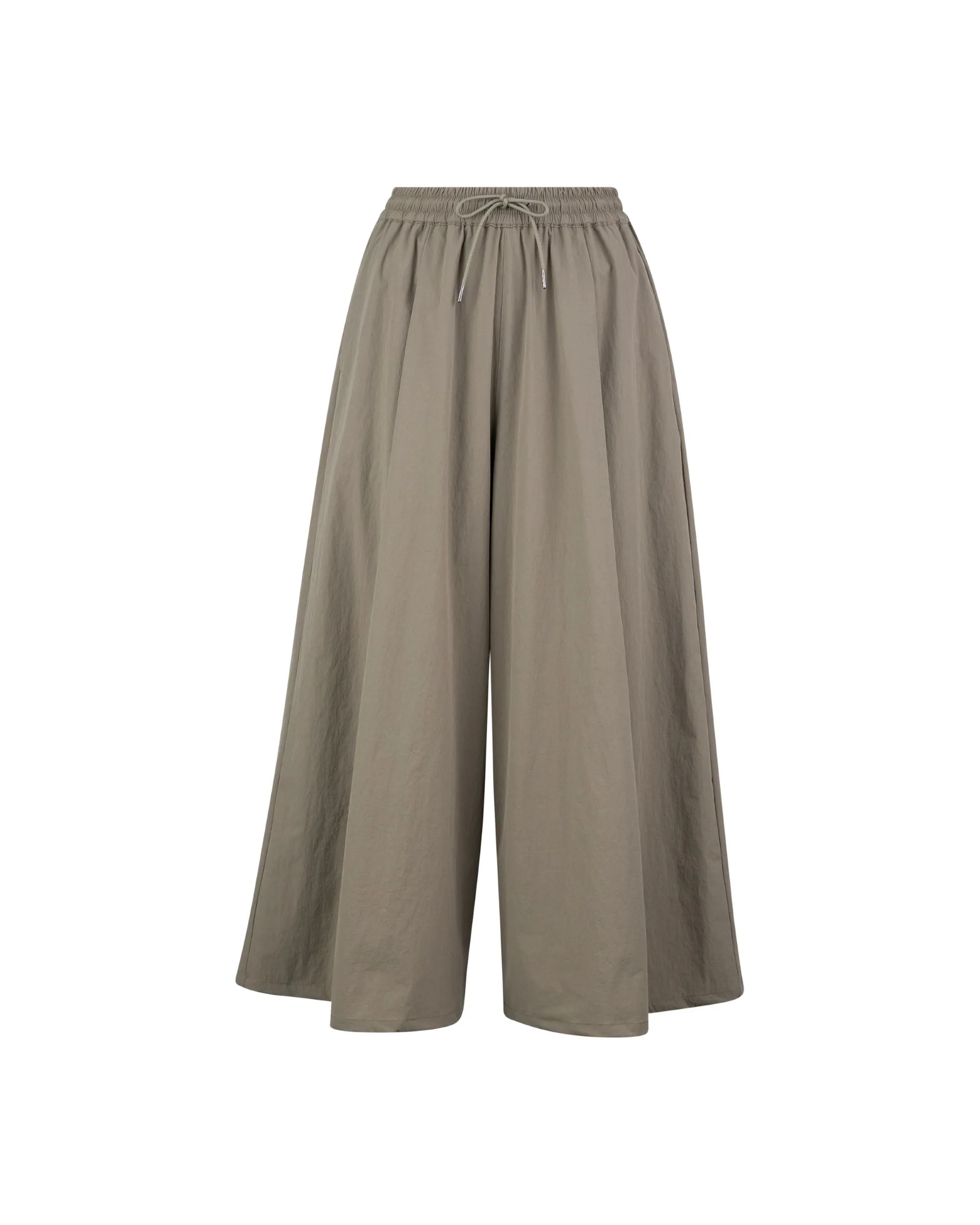 Onibeige Eco Dye Stretchy Nylon Culotte Clothing_Atsuro-Tayama