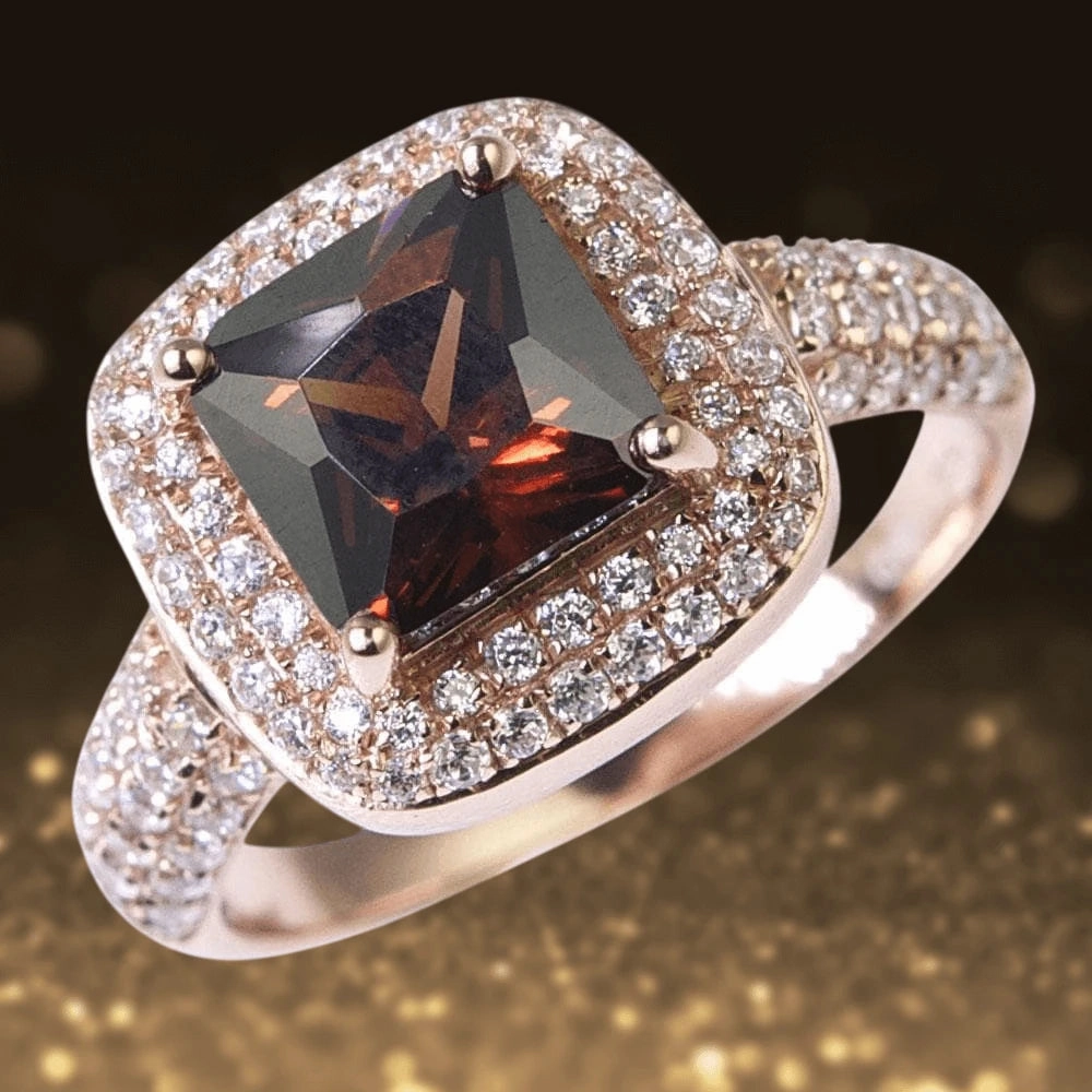 Pave Riviera Ring
