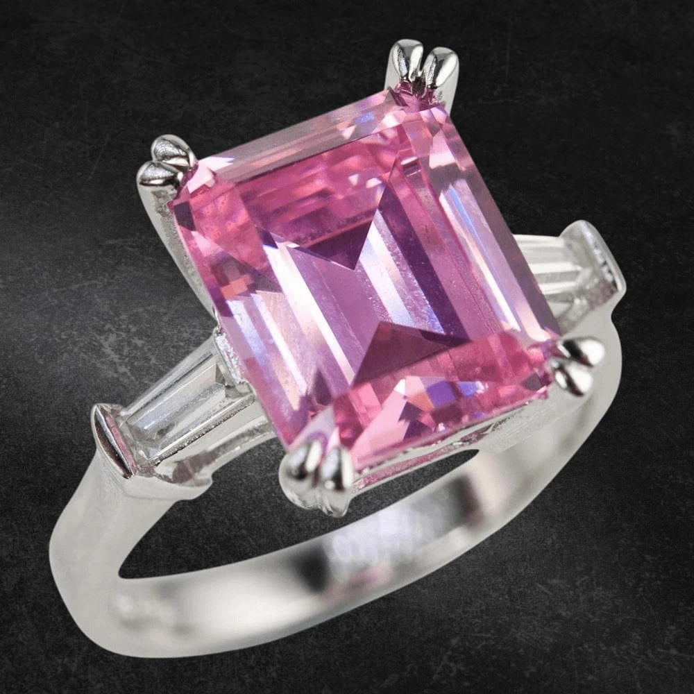 Pink Billionaire Ladies Ring