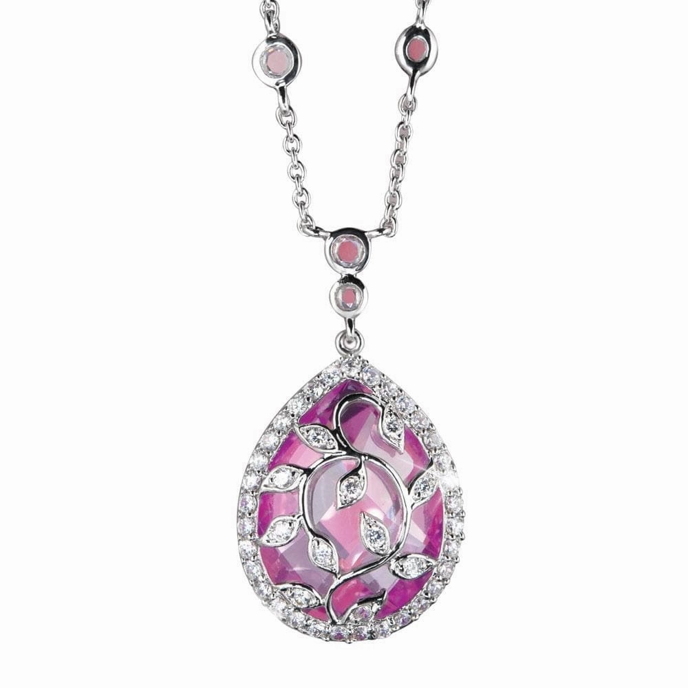 Pink Blush Vine Pendant
