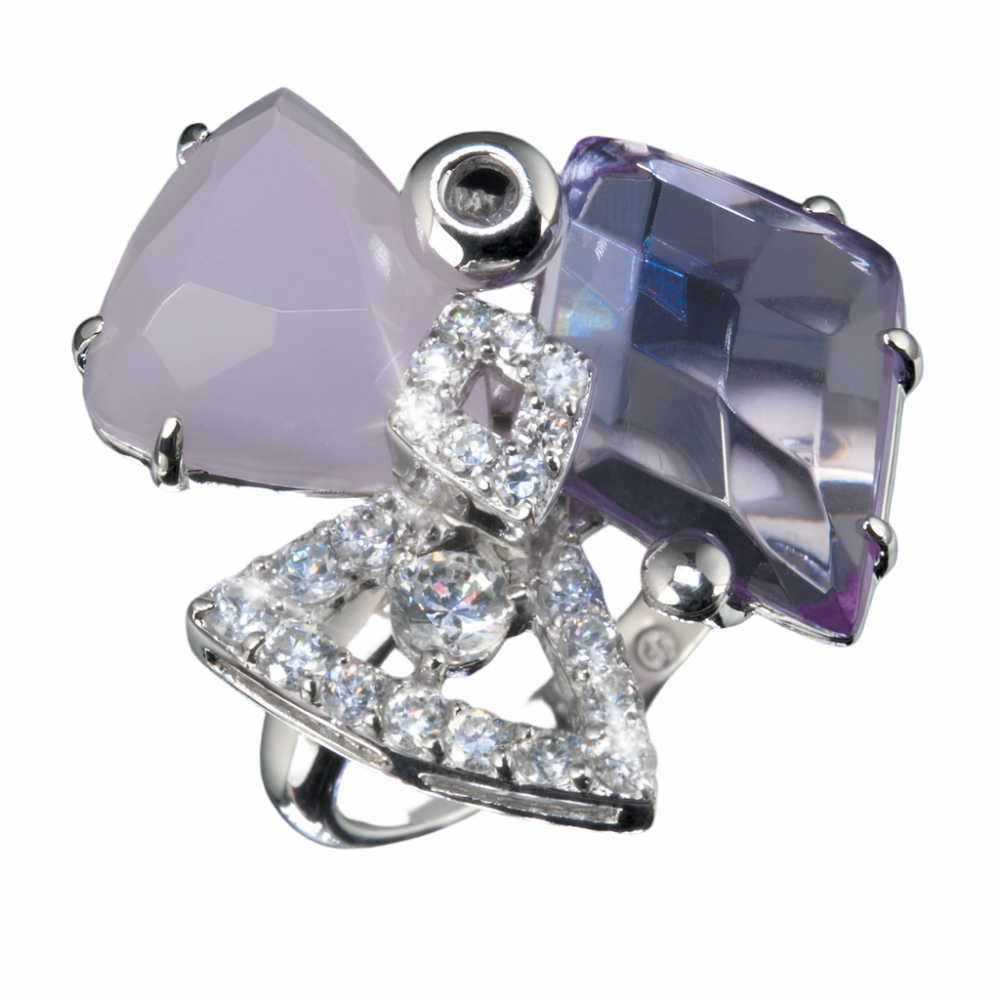 Pink Modernista Ring